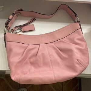 Vintage pink coach bag